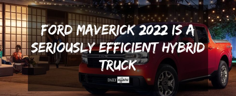 Ford maverick 2022